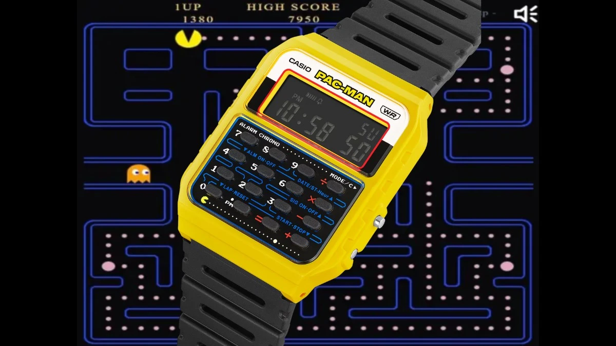 Casio x Pac-Man to nowe zegarki vintage dla miłośników retro