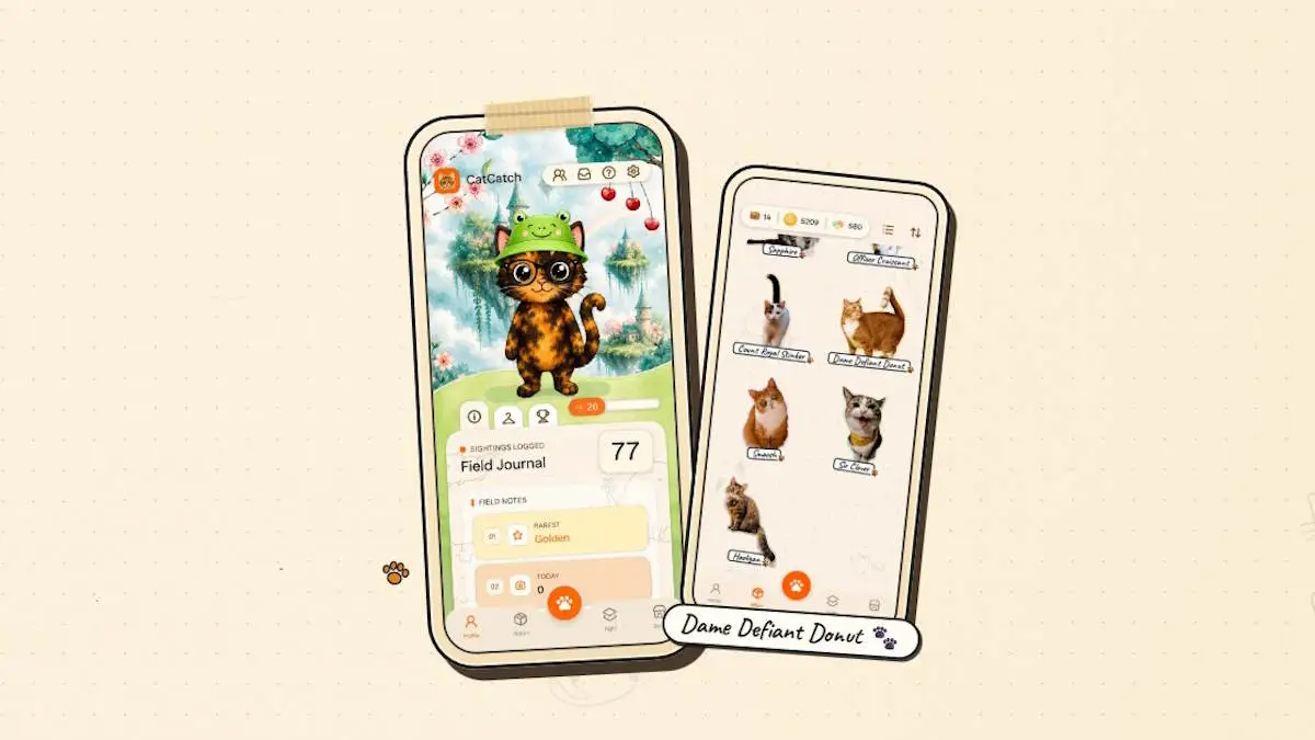Zamiast Pokemonów, możesz zbierać prawdziwe koty. Urocza appka na wakacje