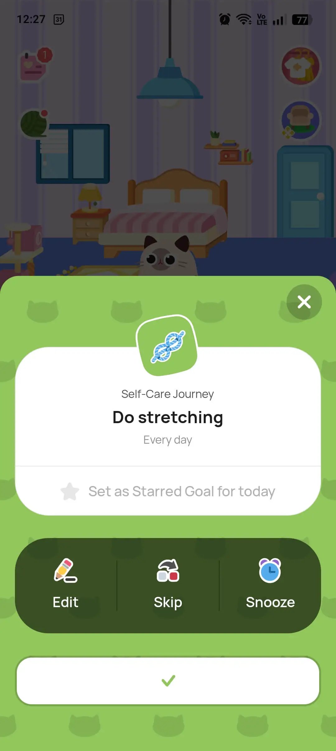 Catzy: Self-Care Journey
