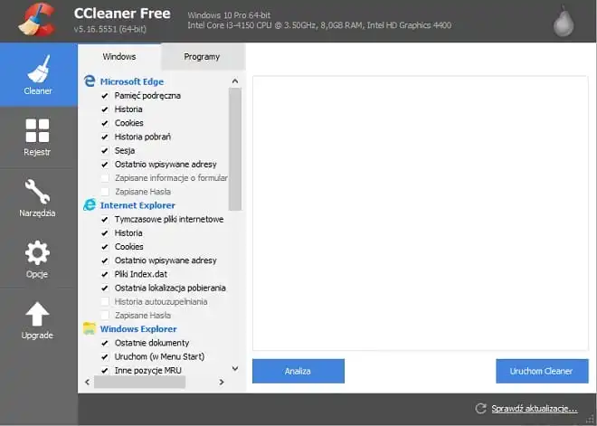 Wydano CCleaner 5.16 z lepszym czyszczeniem przeglądarek