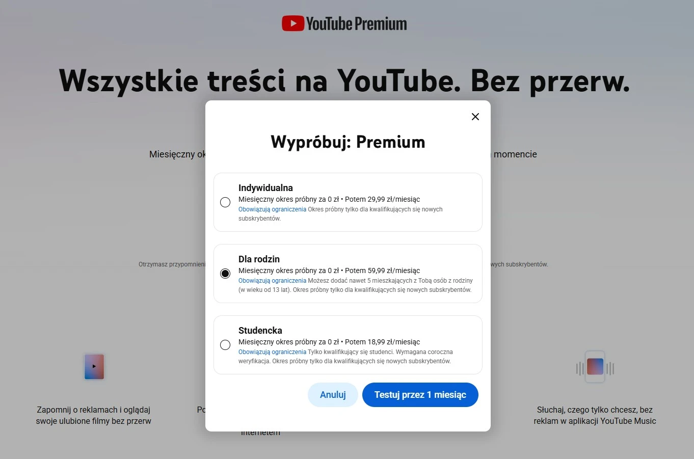 Google przegięło. Anuluję YouTube Premium i wam też polecam