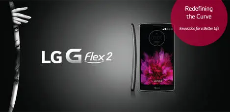 CES 2015: LG prezentuje smartfon G Flex 2 o zakrzywionym ekranie