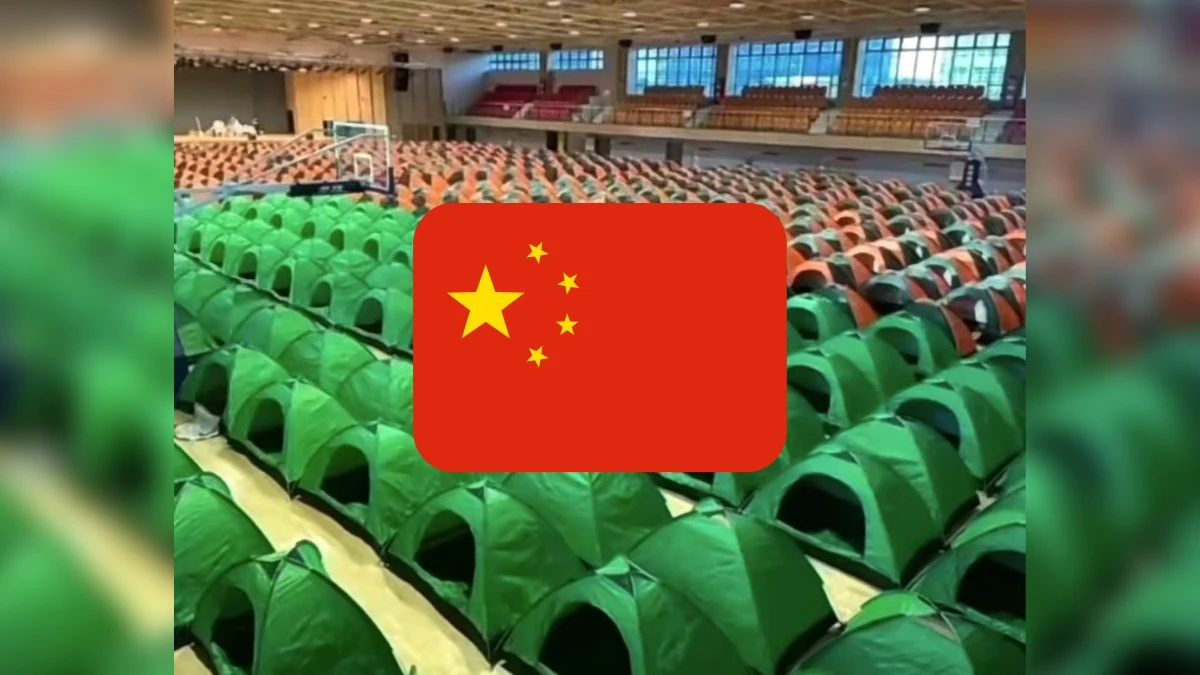 Gotowi na lockdowny? Pracownicy SK hynix zamieszkali w namiotach w fabryce