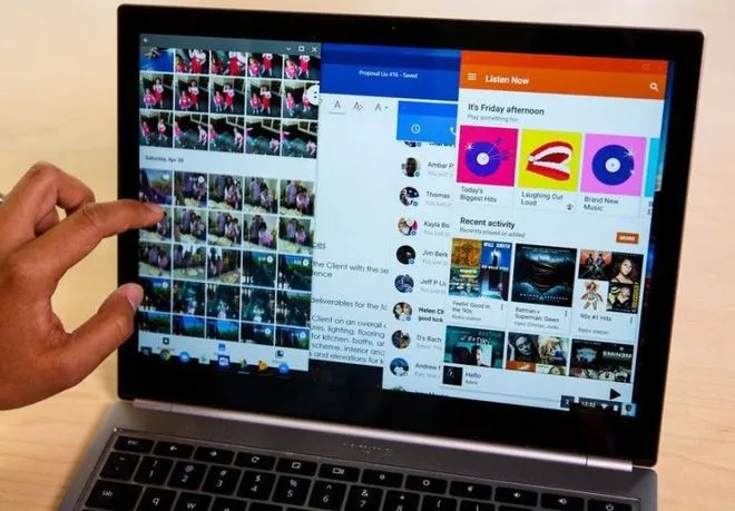 Chromebooki z dotykowym ekranem już wkrótce?
