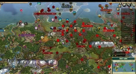 Wielka symulacja w Civilization V. Polska zmiażdżyła Niemcy!