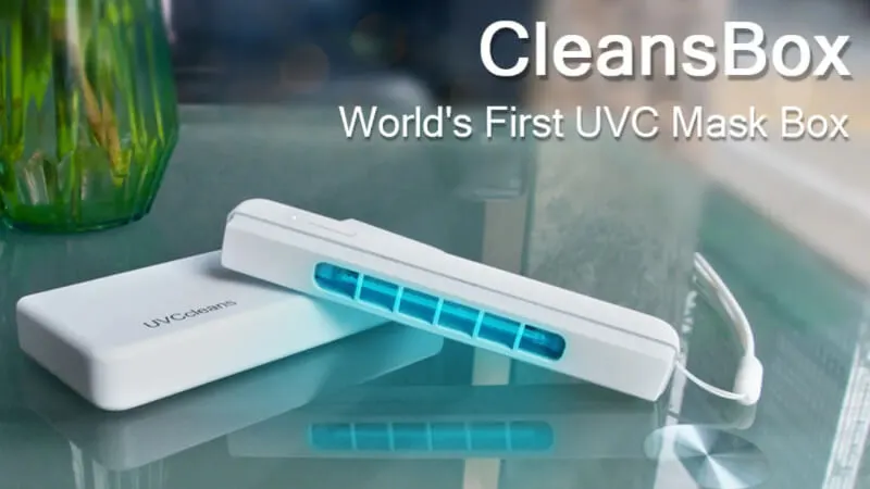 Pierzecie swoje maseczki? Zamiast tego, można je wysterylizować UVC z CleansBox
