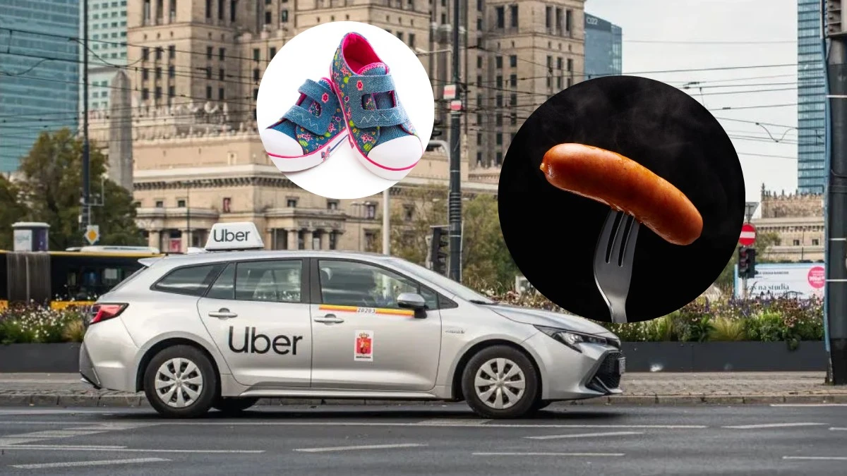 But córki i kiełbasa. Te rzeczy, Polacy najczęściej zostawiają w Uberze