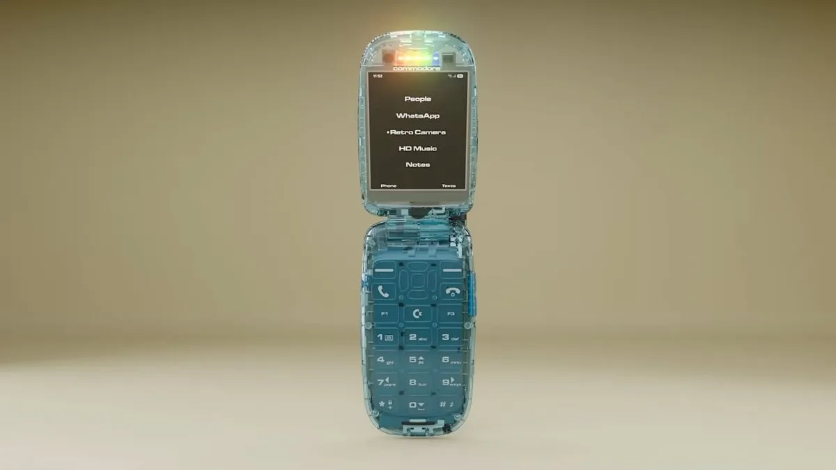 Commodore wraca jako telefon z klapką. Social mediów tu nie znajdziesz