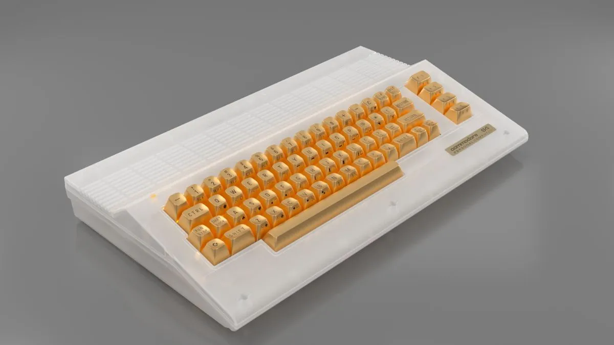 Commodore 64C w wersji limitowanej.