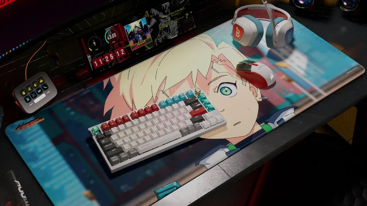 Cyberpunk 2077 ląduje na biurkach. CORSAIR pokazał stylizowane akcesoria