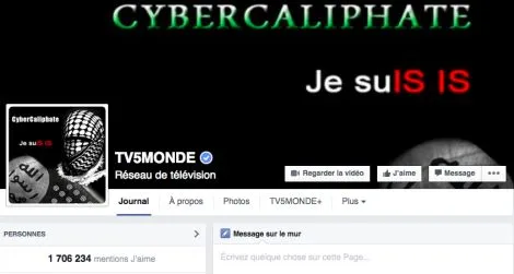 Francuska telewizja TV5 Monde ofiarą ataku islamskich hakerów