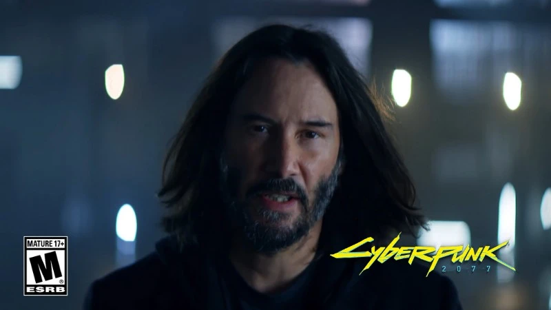 Keanu Reeves i Billie Eilish w telewizyjnej reklamie Cyberpunk 2077 (wideo)