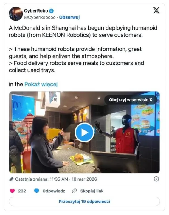 humanoid mcdonalds