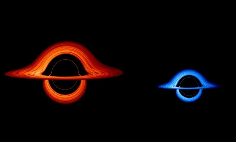 Niezwykła animacja NASA pokazuje w akcji dwie czarne dziury
