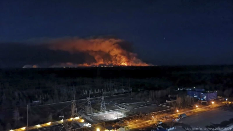 Uspokójcie się. Pożary w Czarnobylu wcale nie są niebezpieczne