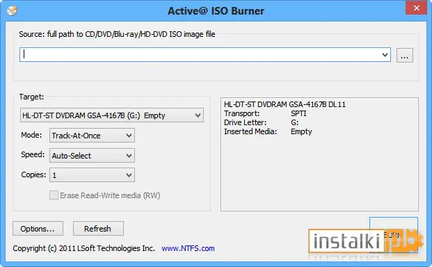 Okladka Active@ ISO Burner