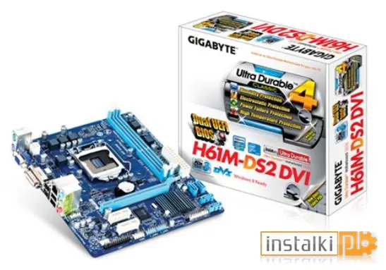 Gigabyte GA-H61M-DS2 DVI