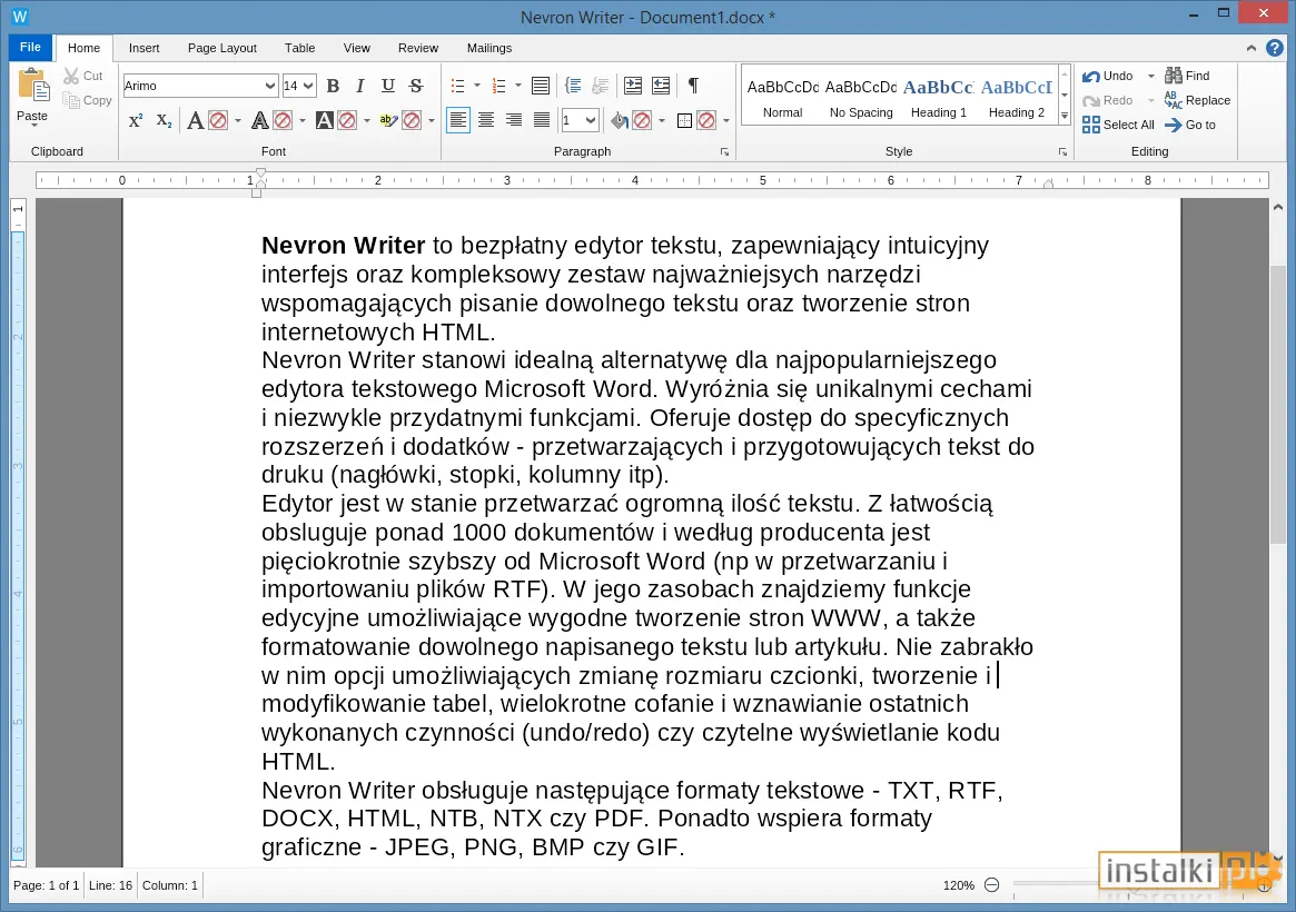 Okladka Nevron Writer