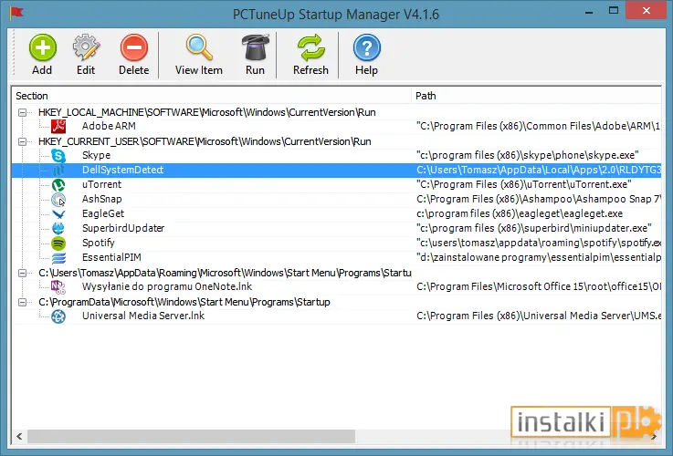 Okladka PCTuneUp Startup Manager