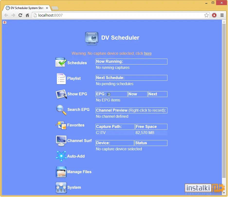 Okladka DV Scheduler