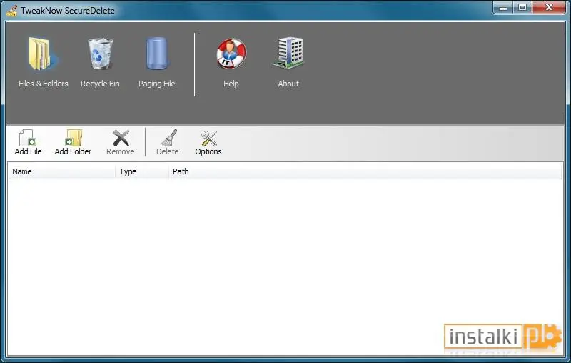 Okladka TweakNow SecureDelete