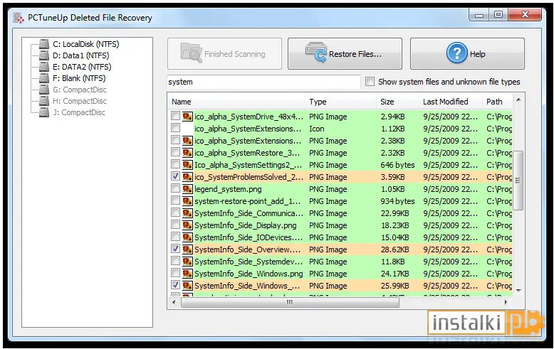 PCTuneUp File Recovery