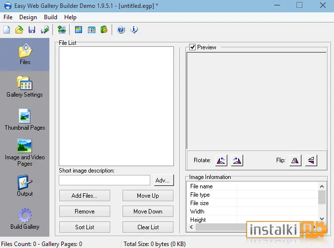 Okladka Easy Web Gallery Builder