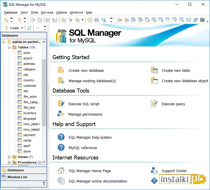 SQL Manager for MySQL