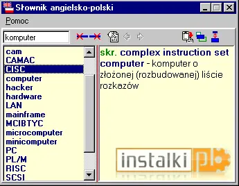 Słownik angielsko-polski