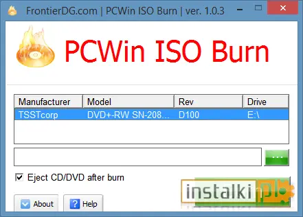 PCWin ISO Burn
