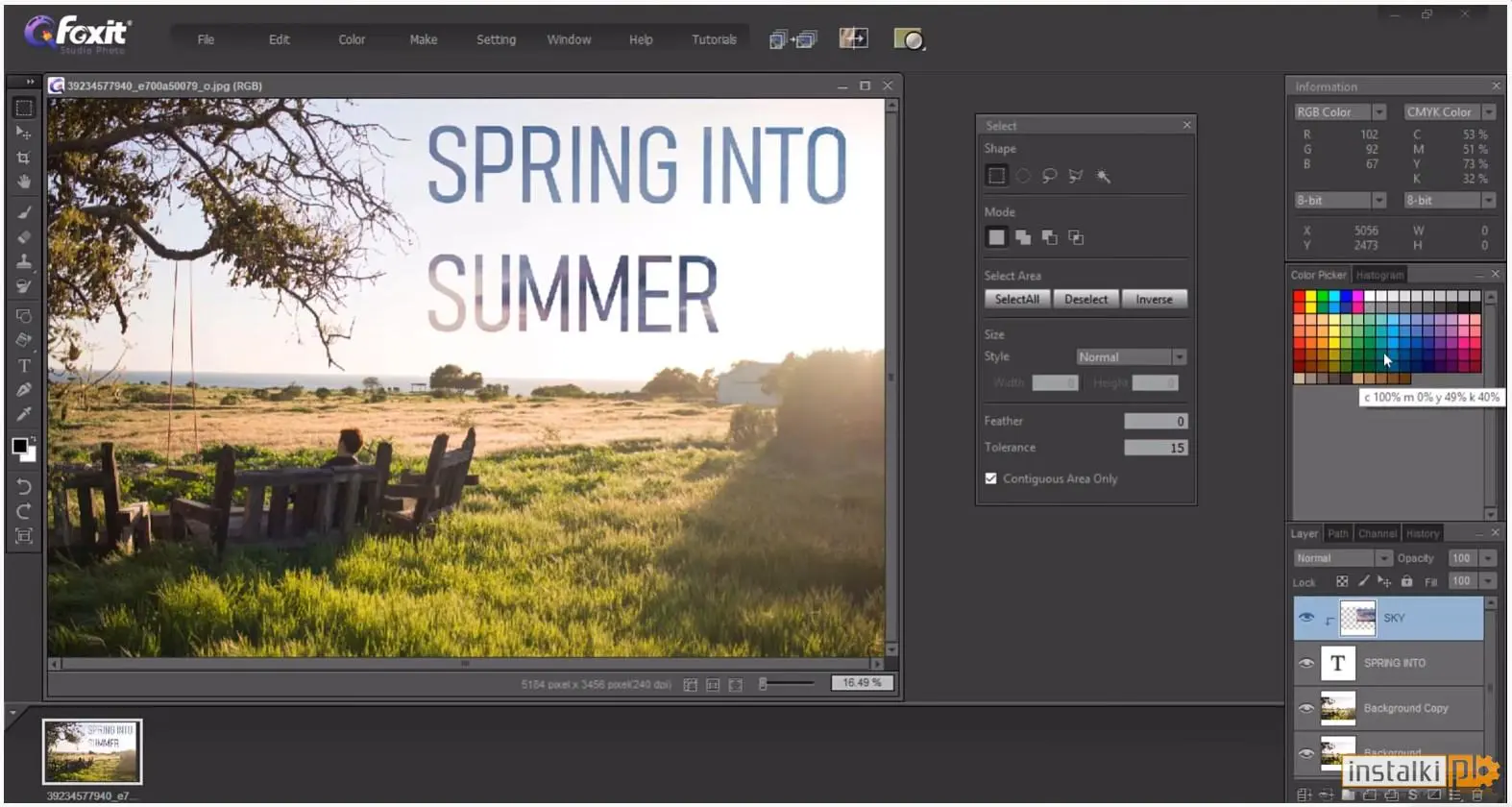 Okladka Foxit Studio Photo