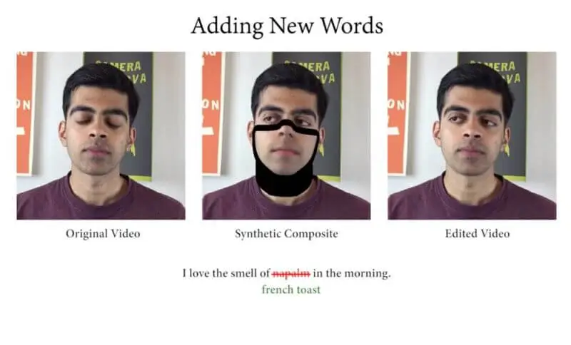 Algorytm deepfake pozwala zmanipulować dowolną wypowiedź na filmie