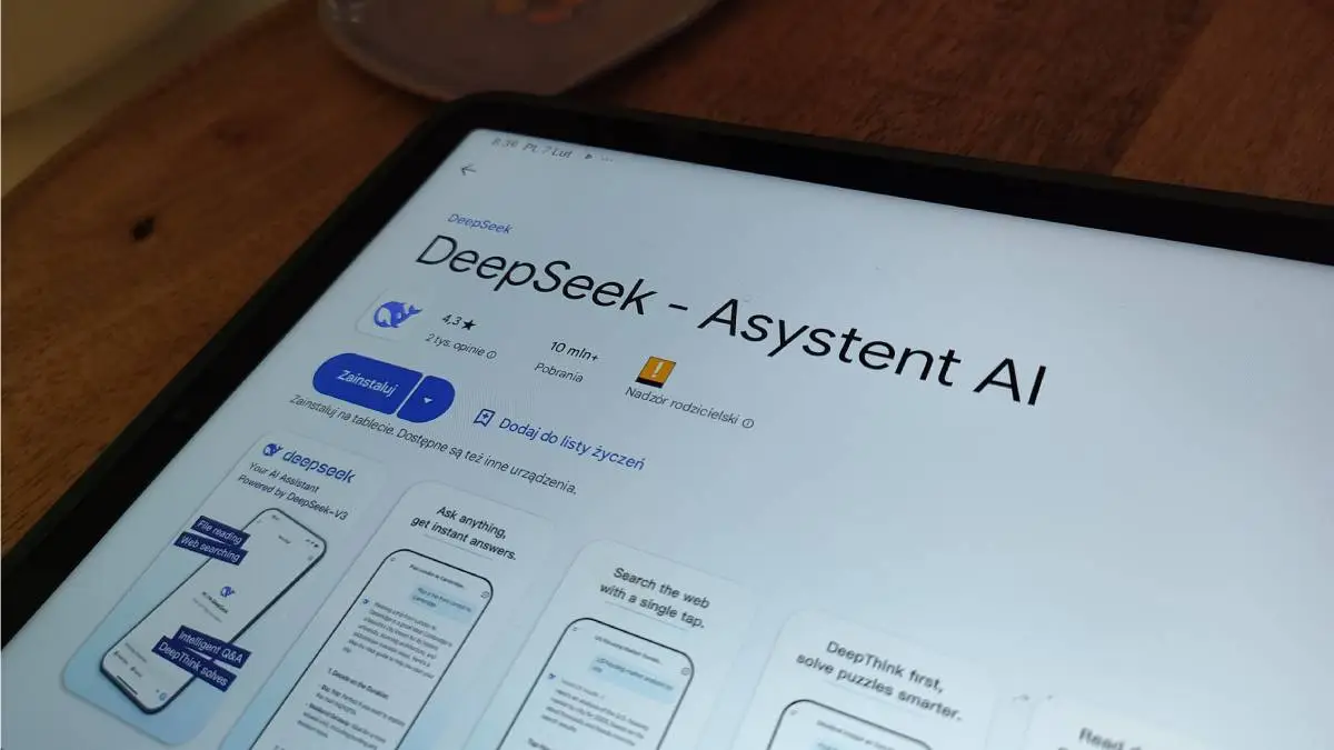 Korzystasz z DeepSeek? Polskie władze zalecają, byś przestał