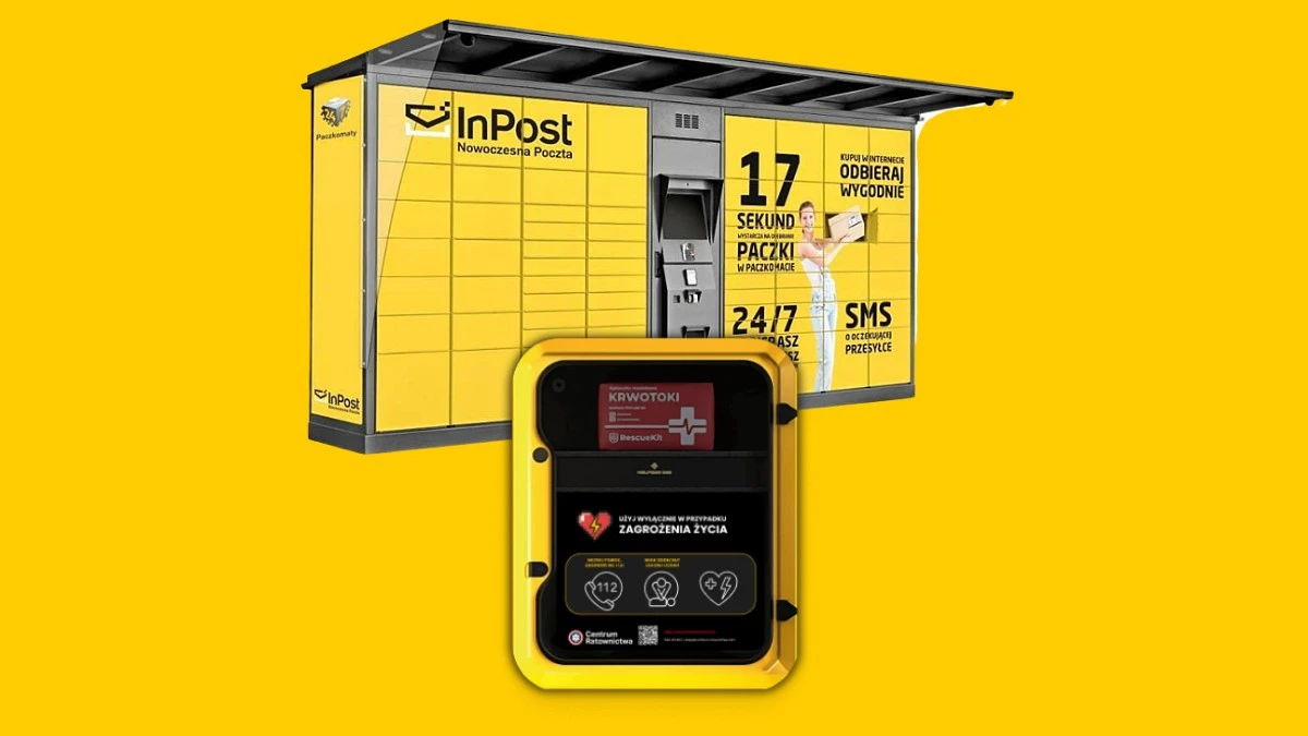 Defibrylatory AED przy Paczkomatach InPost. Rusza projekt Helpbox 365