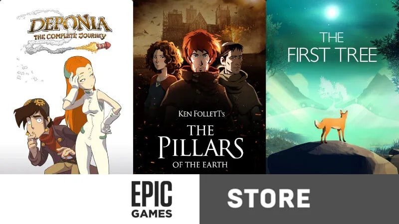 Deponia Complete, Pillars of the Earth i First Tree za darmo w Epic Games. Świetne zestawienie