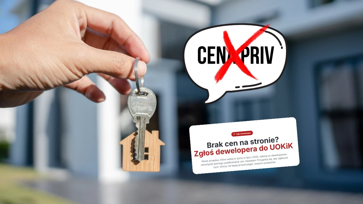 Od dziś koniec deweloperskiej obłudy. Zgłoś dewelopera, jeśli nie podał ceny