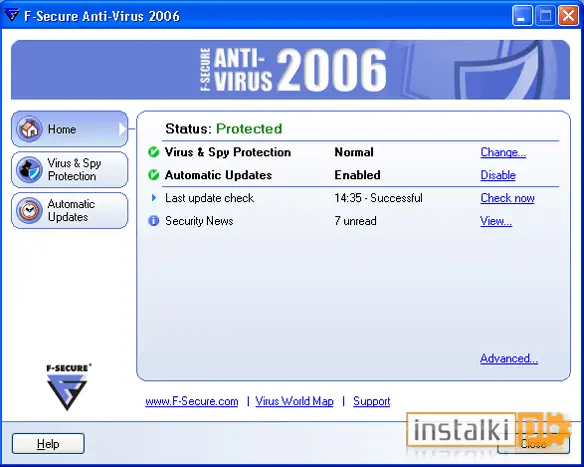 F-Secure Anti-Virus 2007