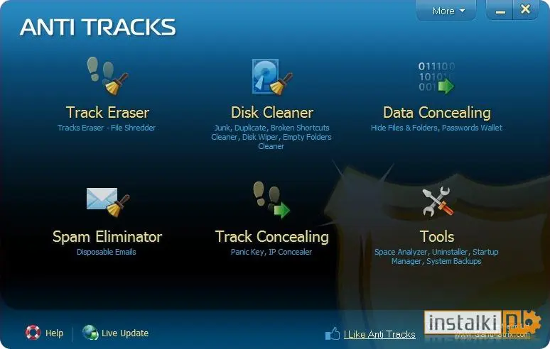 Okladka Anti Tracks Free Edition