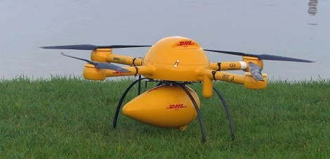 Drony kurierskie dostarczają już pierwsze paczki (wideo)