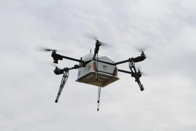 W Nowej Zelandii pizza jest dostarczana za pomocą dronów