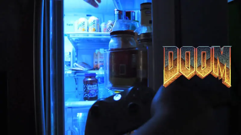 Doom uruchomiony na lodówce (no prawie). Czegoś takiego jeszcze nie było [wideo]