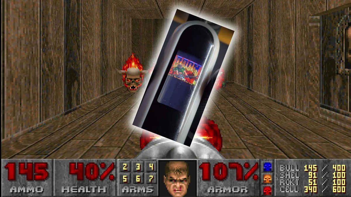 Po co myć zęby, skoro na szczoteczce możesz zagrać w Dooma