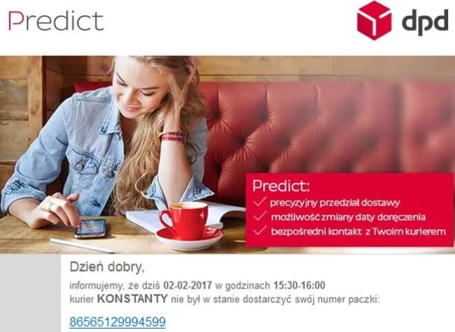 Czekasz na kuriera? Uwaga na oszustów podszywających się pod DPD Polska!