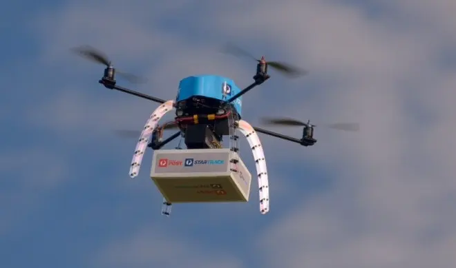 Australijska poczta testuje dostarczanie paczek za pomocą dronów