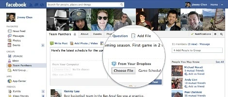 Dropbox integruje się z Grupami na Facebooku