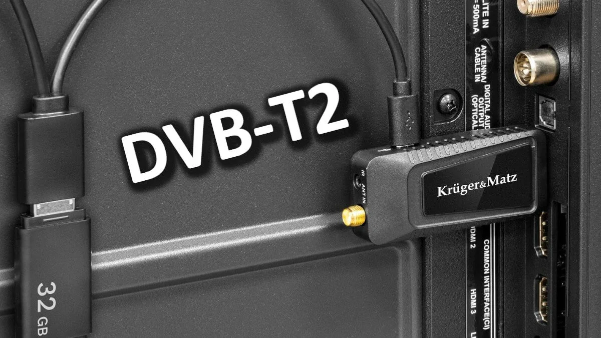 Miniaturowy tuner DVB-T2 polskiej firmy, sprzęt niczym przerośnięty pendrive