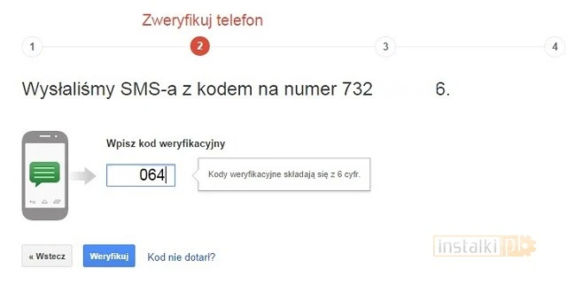 dwustopniowa weryfikacja google 4