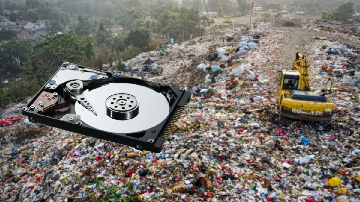 Szuka swojego dysku z 8000 Bitcoinami na wysypisku śmieci. Ma nowy plan