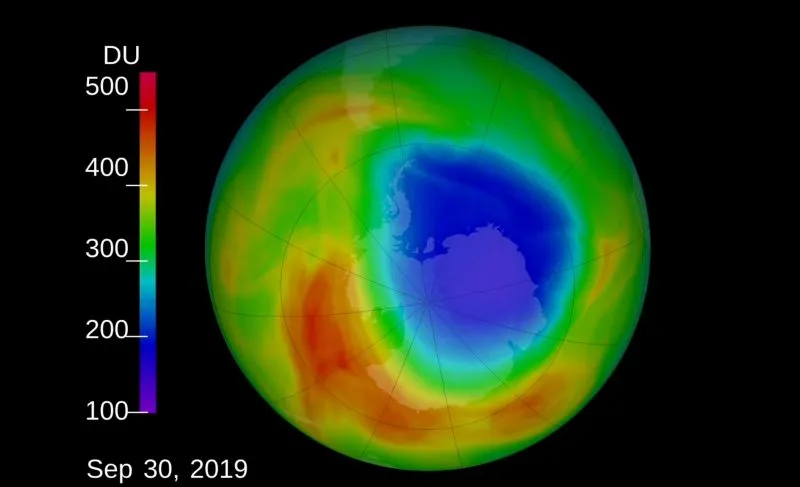 W tym roku dziura ozonowa jest rekordowo mała. Czy to zasługa ludzkości?