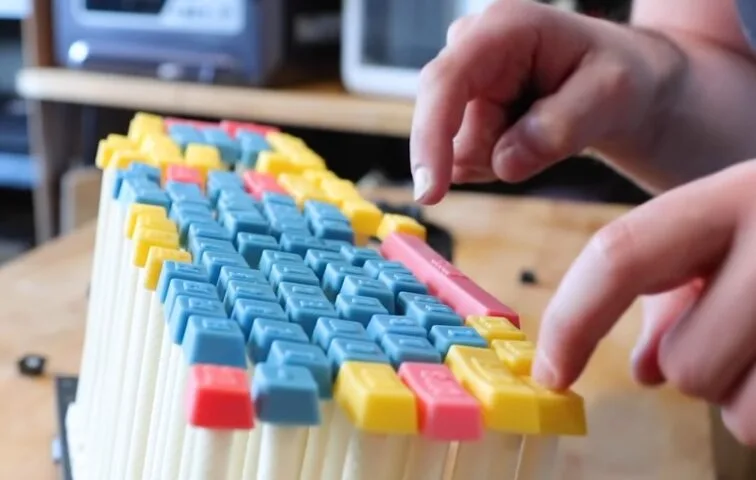 Ta wyjątkowo wysoka klawiatura to najdziwniejsze, co dziś zobaczycie